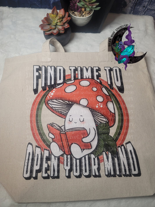 Open Your Mind Tote Bag