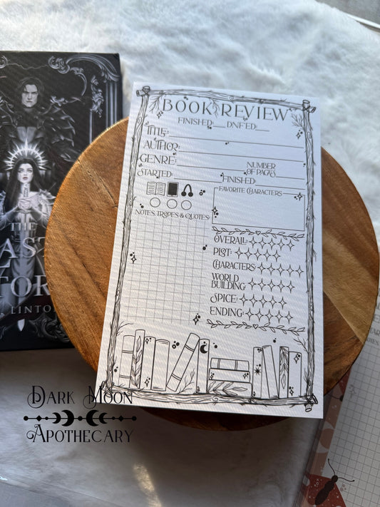 Book Review Notepad