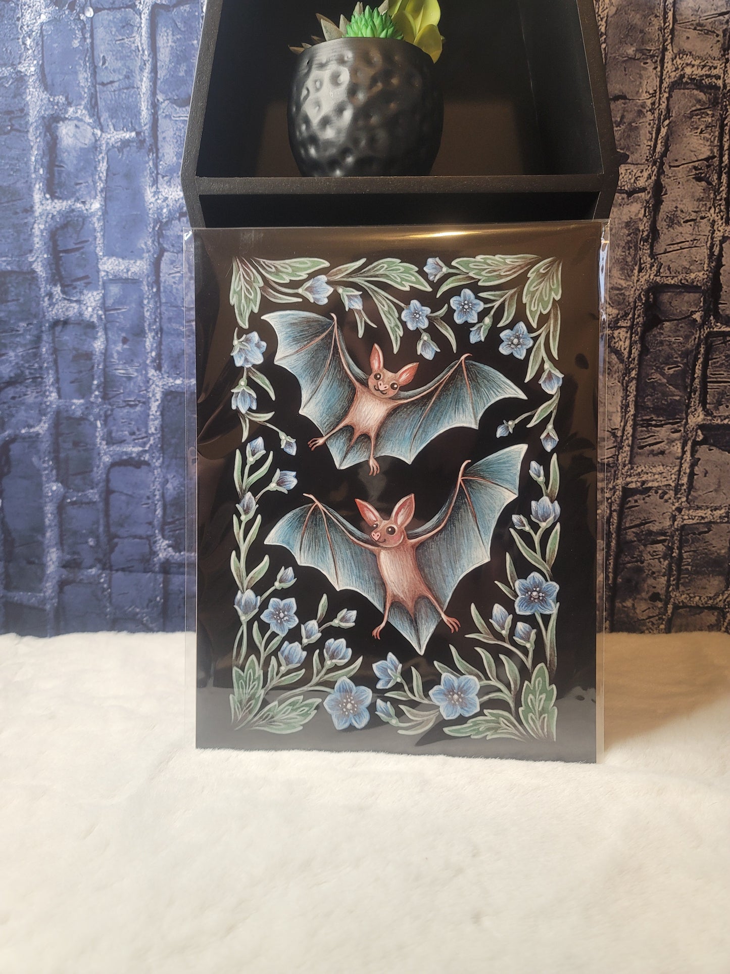 Bats Art Print