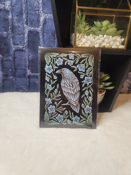 Raven Art Print