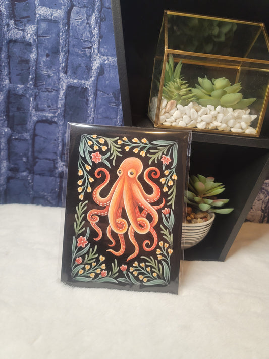 Octopus Art Print